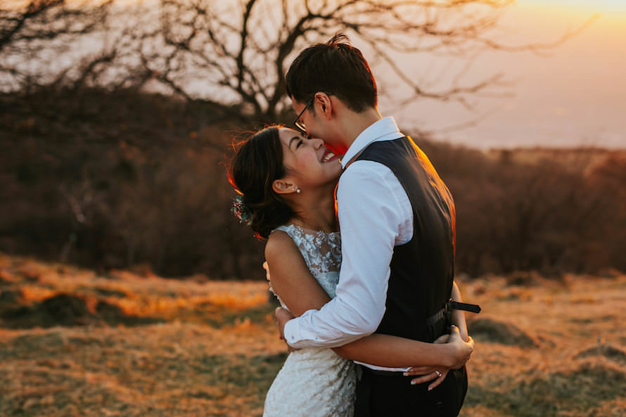 Nagano Springtime Prewedding Photography