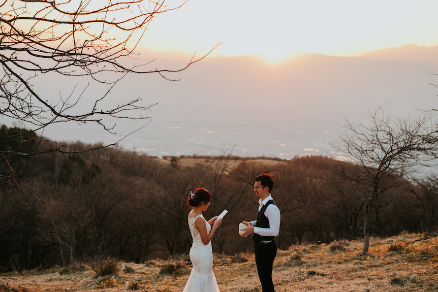 Nagano Springtime Prewedding Photography