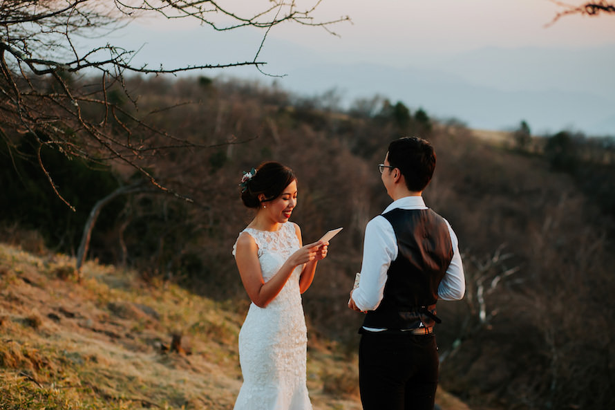 Nagano Springtime Prewedding Photography