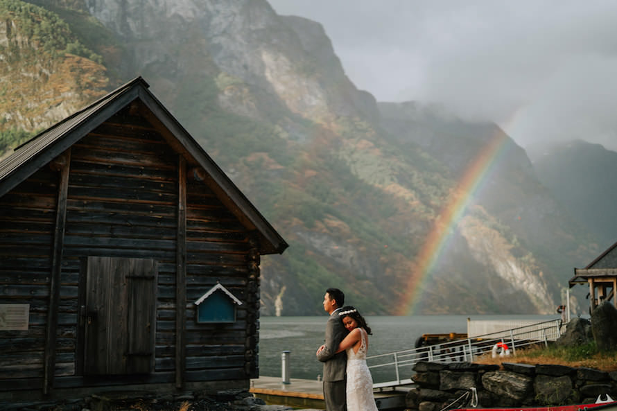 Norway Campervan Prewedding Photography