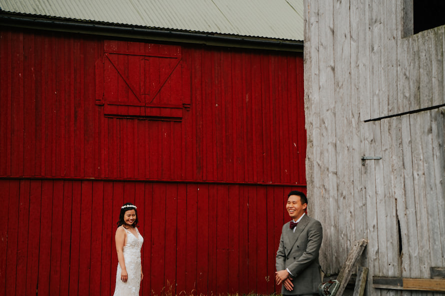 Norway Campervan Prewedding Photography