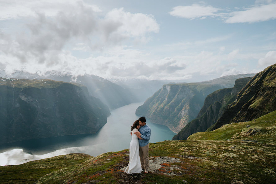 Norway Campervan Prewedding Photography