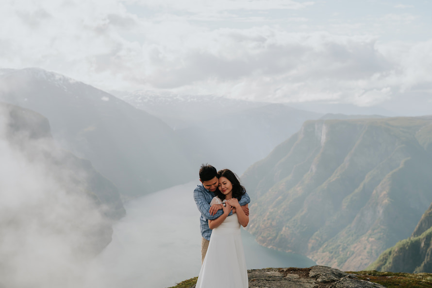 Norway Campervan Prewedding Photography