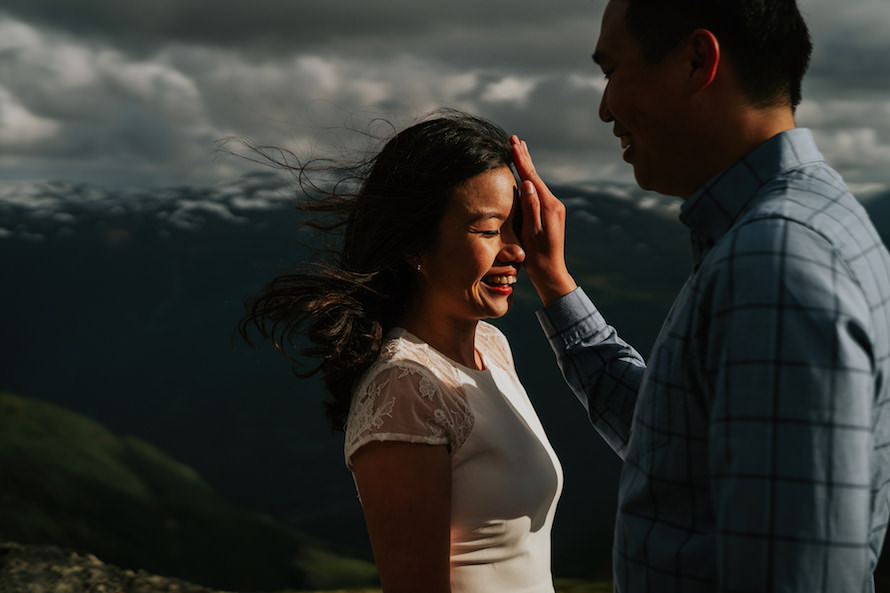 Norway Campervan Prewedding Photography