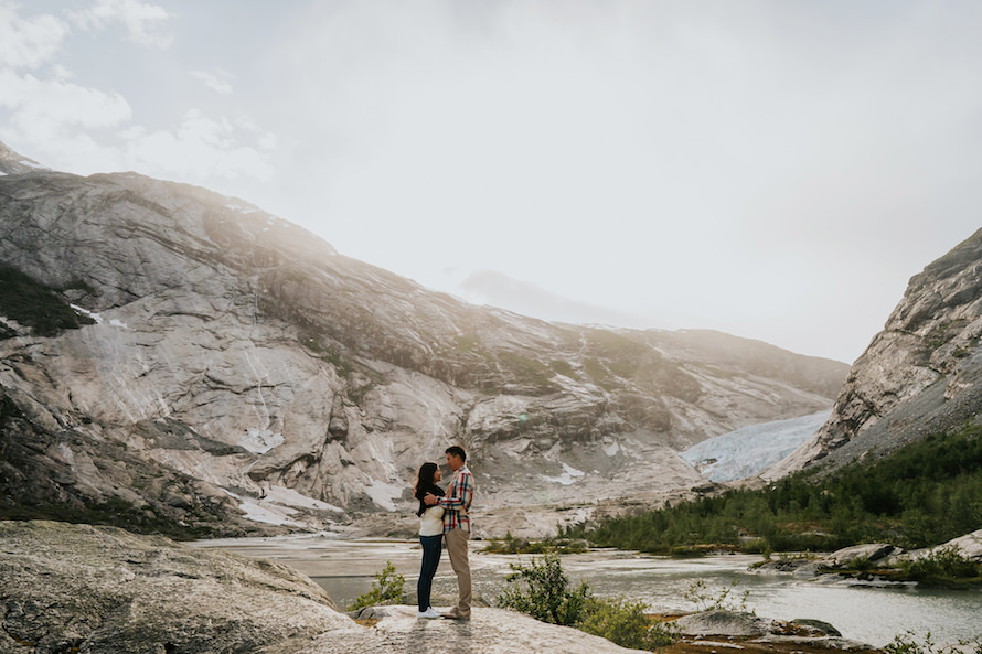 Norway Campervan Prewedding Photography