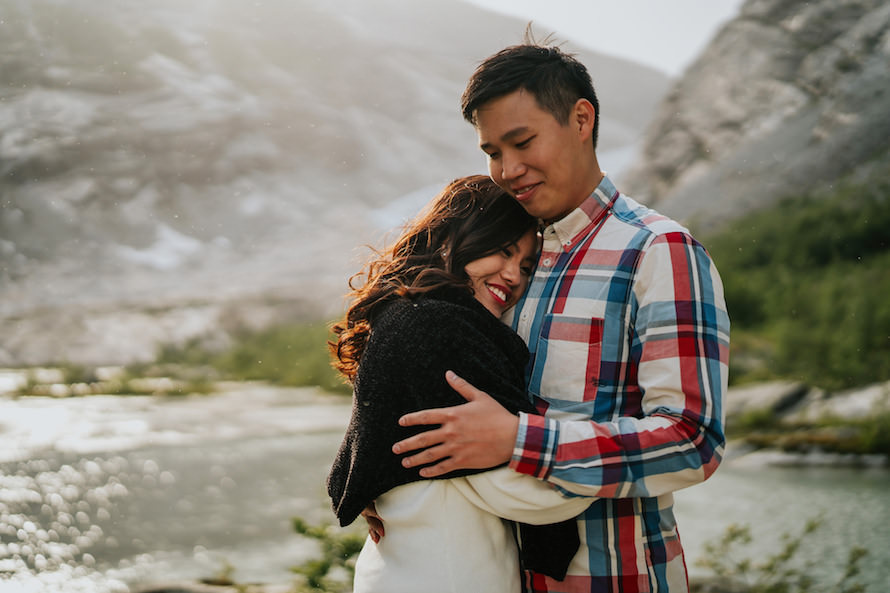 Norway Campervan Prewedding Photography