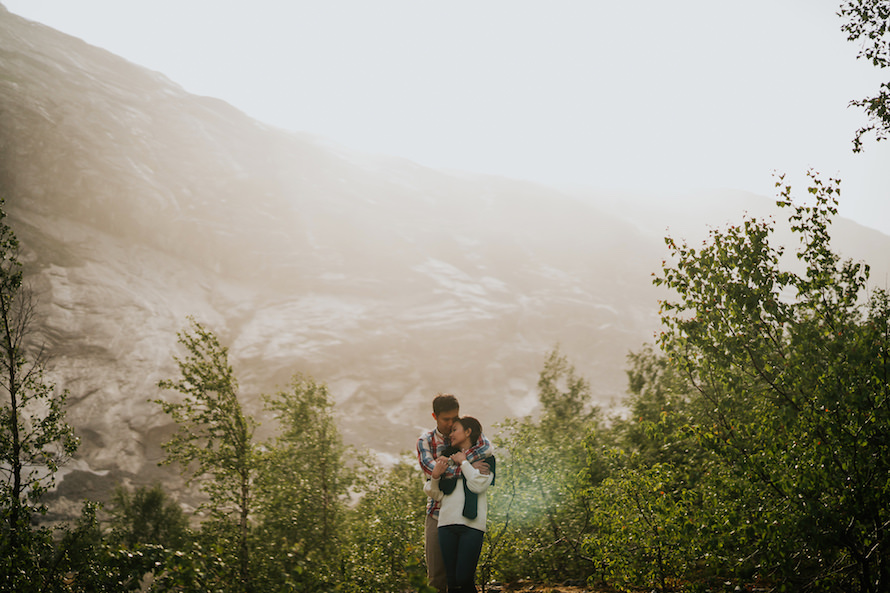 Norway Campervan Prewedding Photography