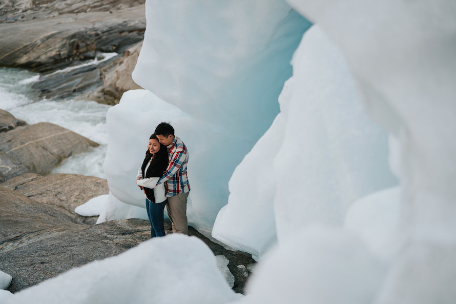 Norway Campervan Prewedding Photography