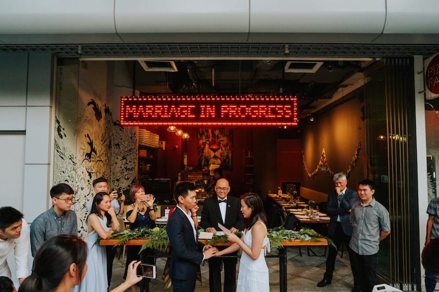 Alternative Wedding Venue Singapore Wedding Photography