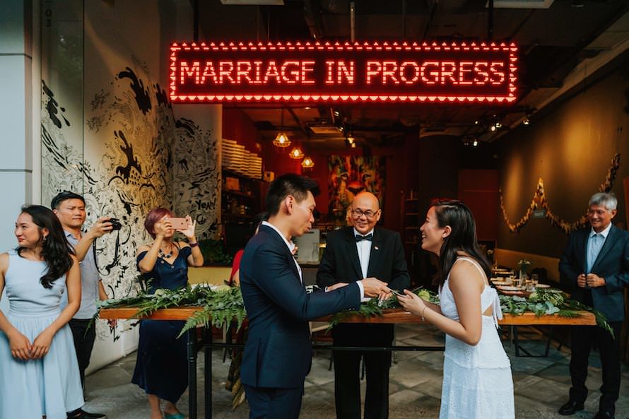 Alternative Wedding Venue Singapore Wedding Photography