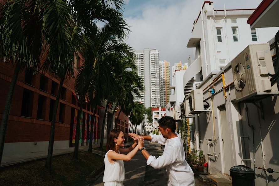 Tiong Bahru Estate Singapore Prewedding Photography