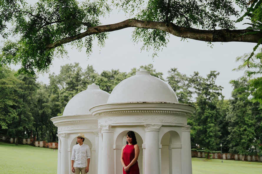 Fort Canning Park Singapore Prewedding Photography