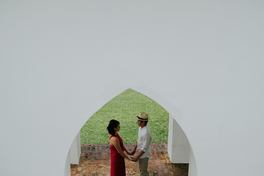 Fort Canning Park Singapore Prewedding Photography