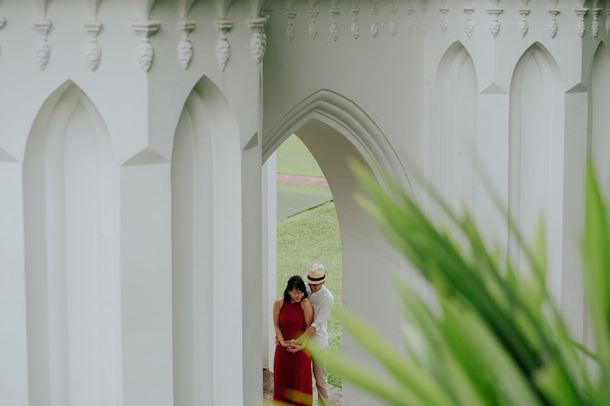 Fort Canning Park Singapore Prewedding Photography