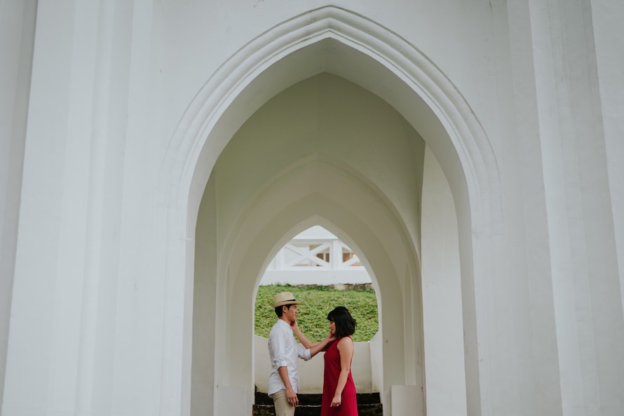Fort Canning Park Singapore Prewedding Photography