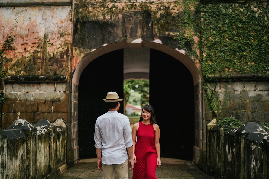 Fort Canning Park Singapore Prewedding Photography