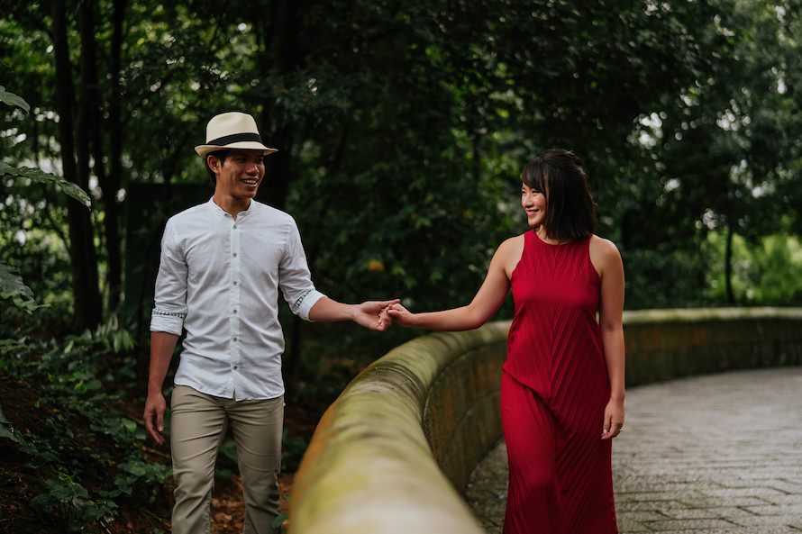 Fort Canning Park Singapore Prewedding Photography