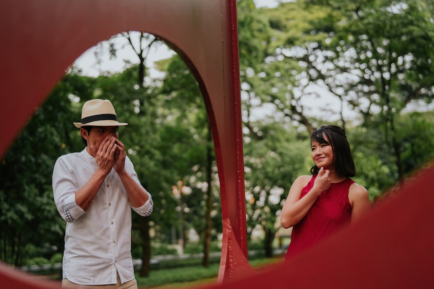 Fort Canning Park Singapore Prewedding Photography