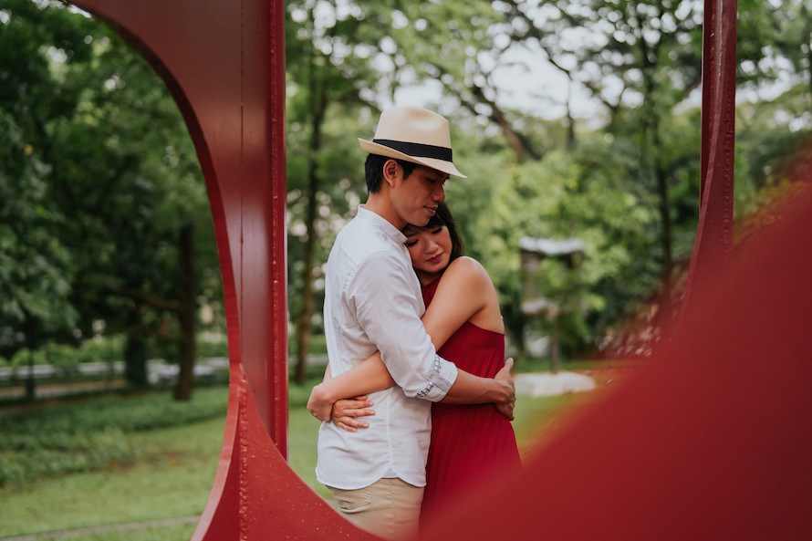 Fort Canning Park Singapore Prewedding Photography