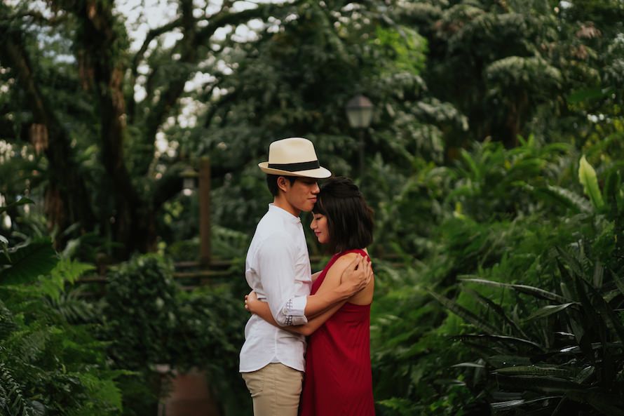 Fort Canning Park Singapore Prewedding Photography