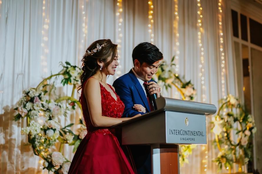 Intercontinental Hotel Singapore Wedding Photography