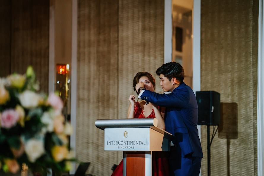 Intercontinental Hotel Singapore Wedding Photography