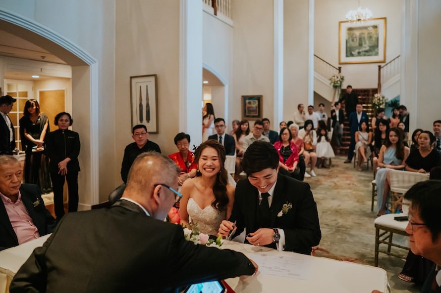 Intercontinental Hotel Singapore Wedding Photography