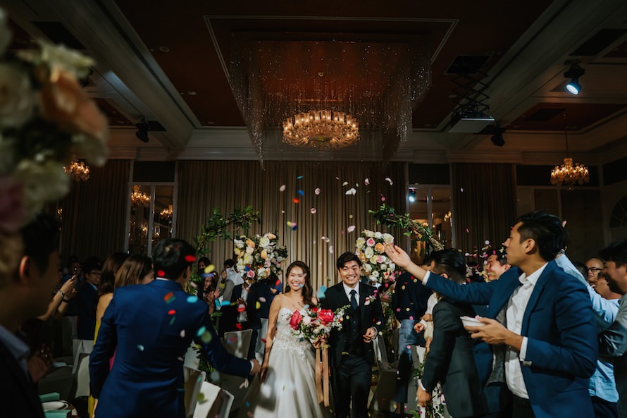 Intercontinental Hotel Singapore Wedding Photography