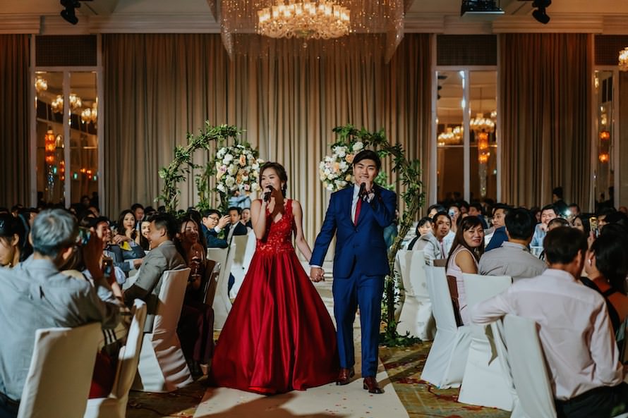 Intercontinental Hotel Singapore Wedding Photography