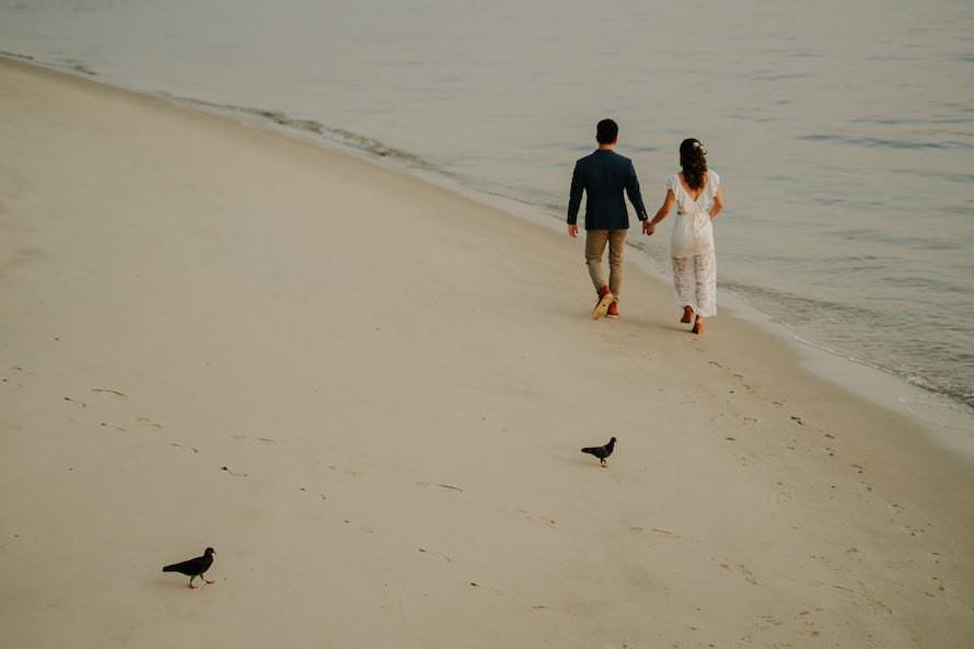 Casual Outdoor Singapore Prewedding Photography