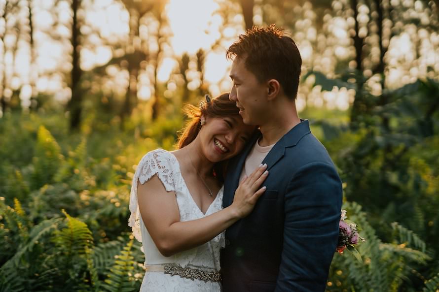 Casual Outdoor Singapore Prewedding Photography