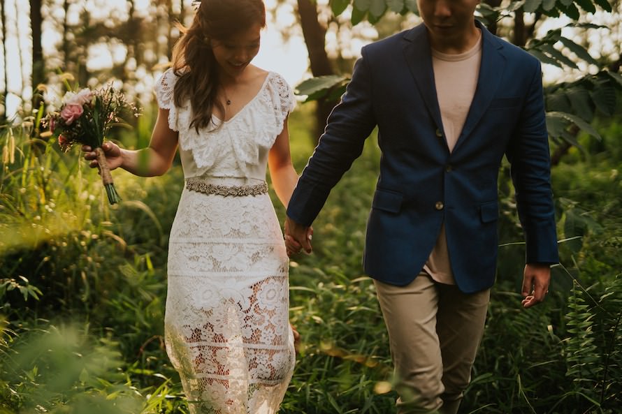 Casual Outdoor Singapore Prewedding Photography