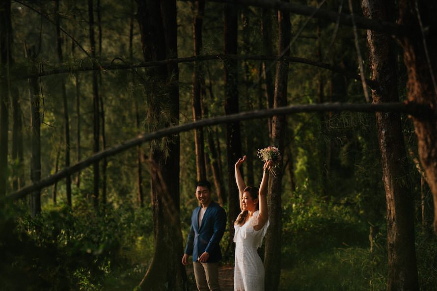 Casual Outdoor Singapore Prewedding Photography
