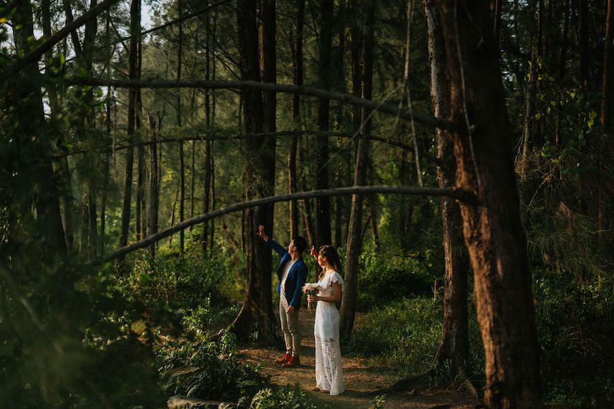 Casual Outdoor Singapore Prewedding Photography