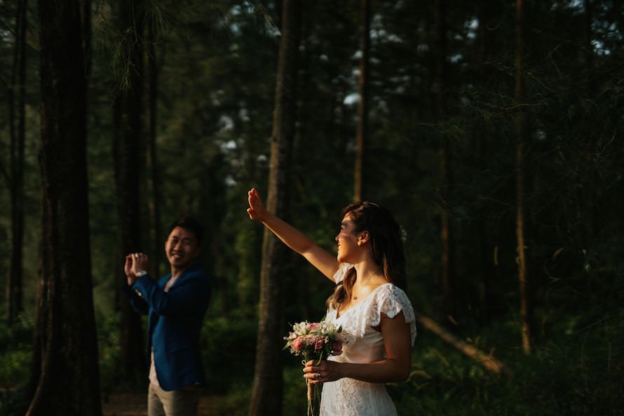 Casual Outdoor Singapore Prewedding Photography