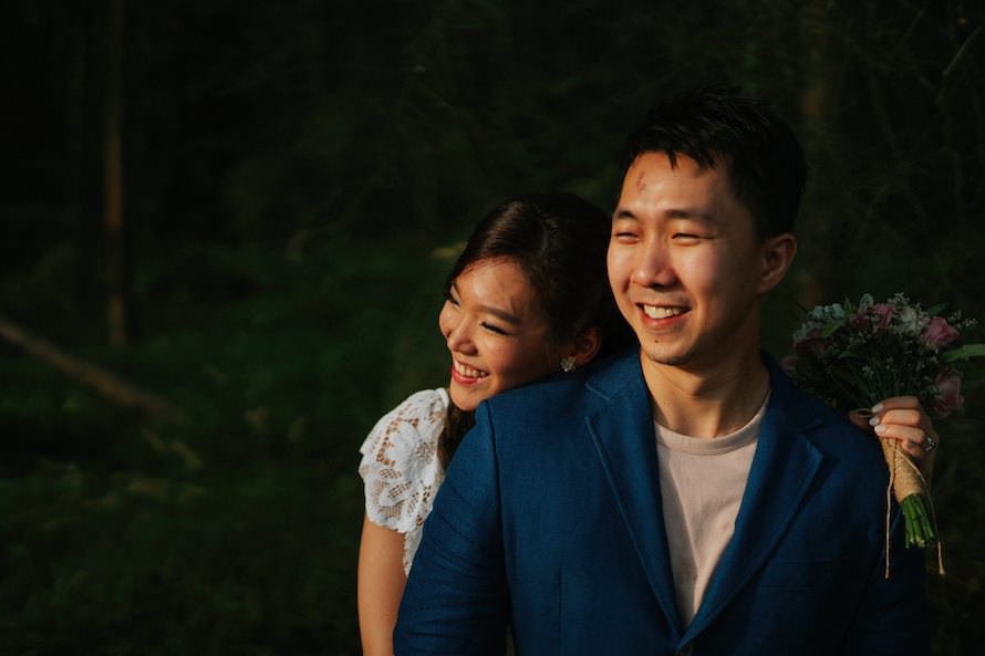 Casual Outdoor Singapore Prewedding Photography