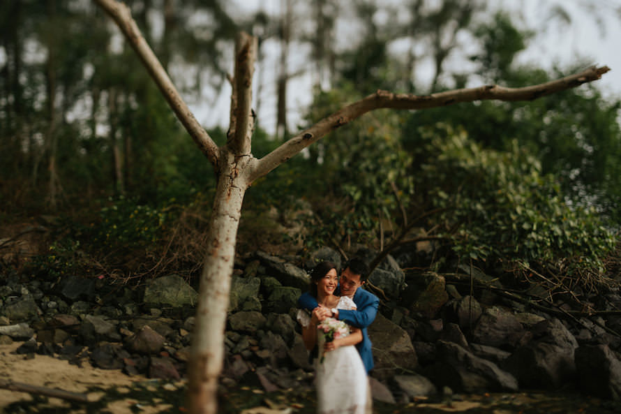 Casual Outdoor Singapore Prewedding Photography