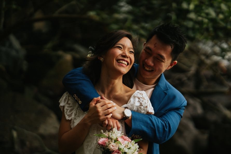 Casual Outdoor Singapore Prewedding Photography