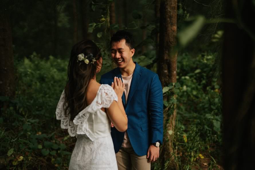 Casual Outdoor Singapore Prewedding Photography