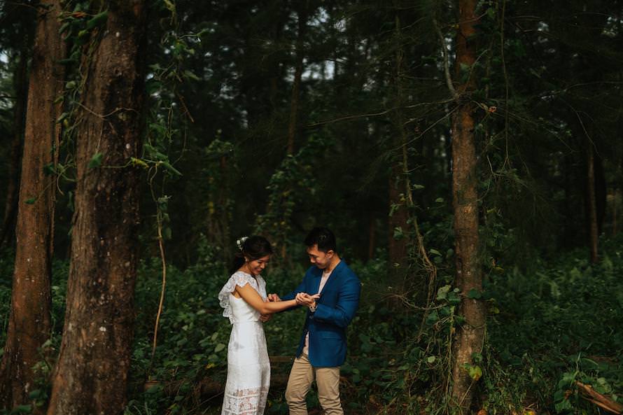 Casual Outdoor Singapore Prewedding Photography