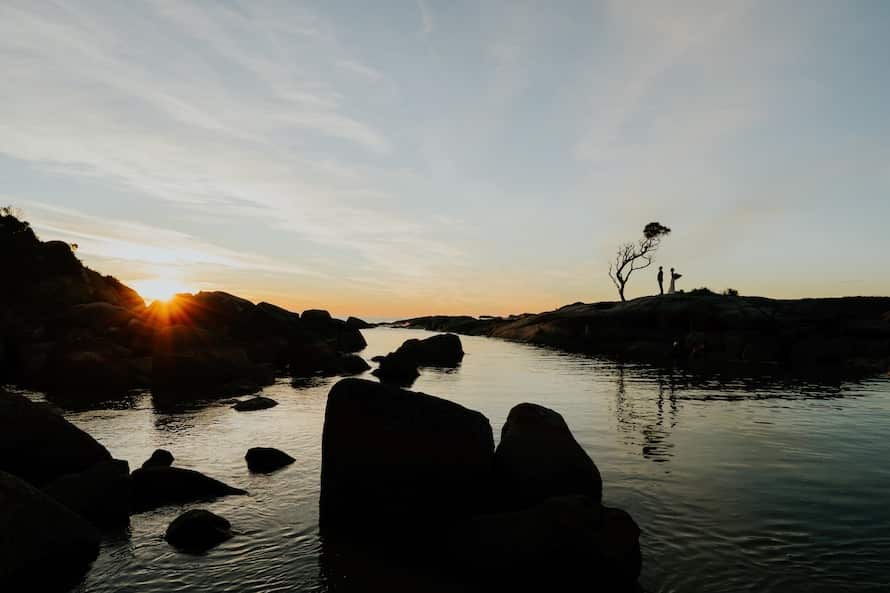 Tasmania Bay Of Fires Prewedding Photography
