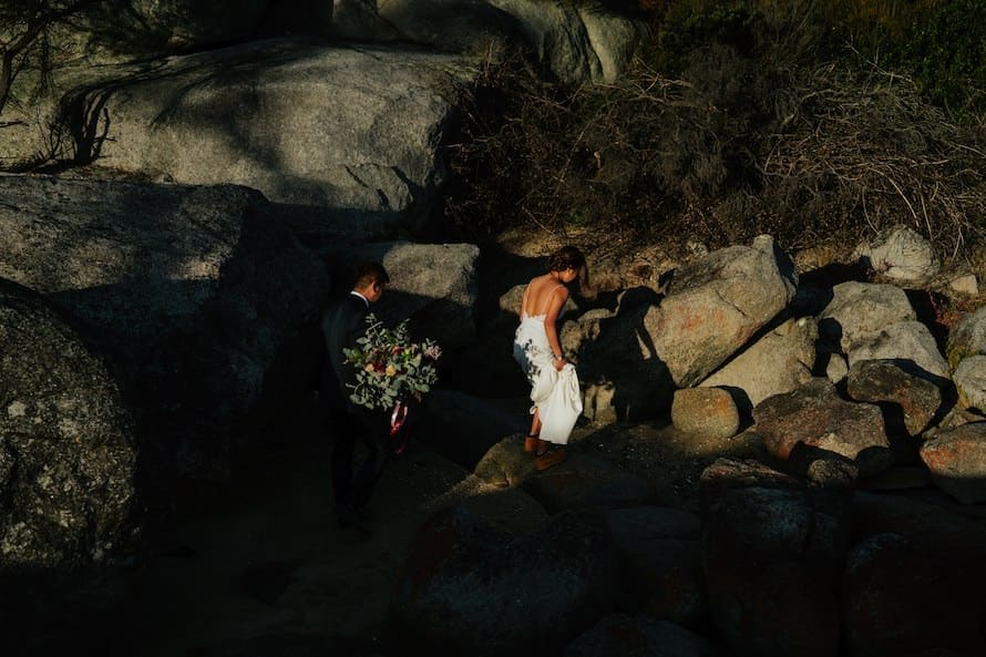 Tasmania Bay Of Fires Prewedding Photography