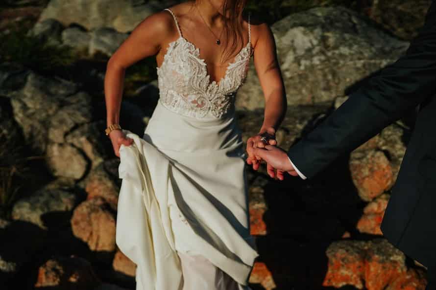 Tasmania Bay Of Fires Prewedding Photography