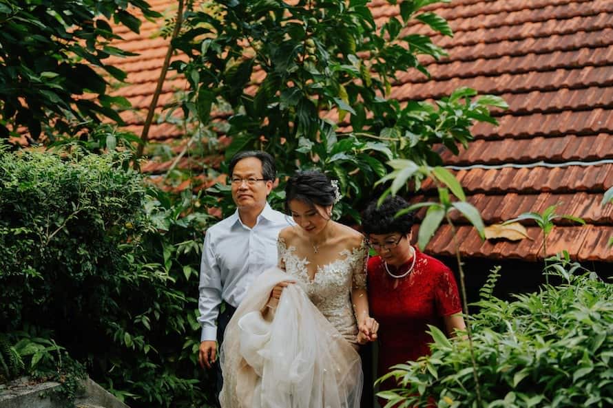 Fort Canning Singapore Wedding Photography