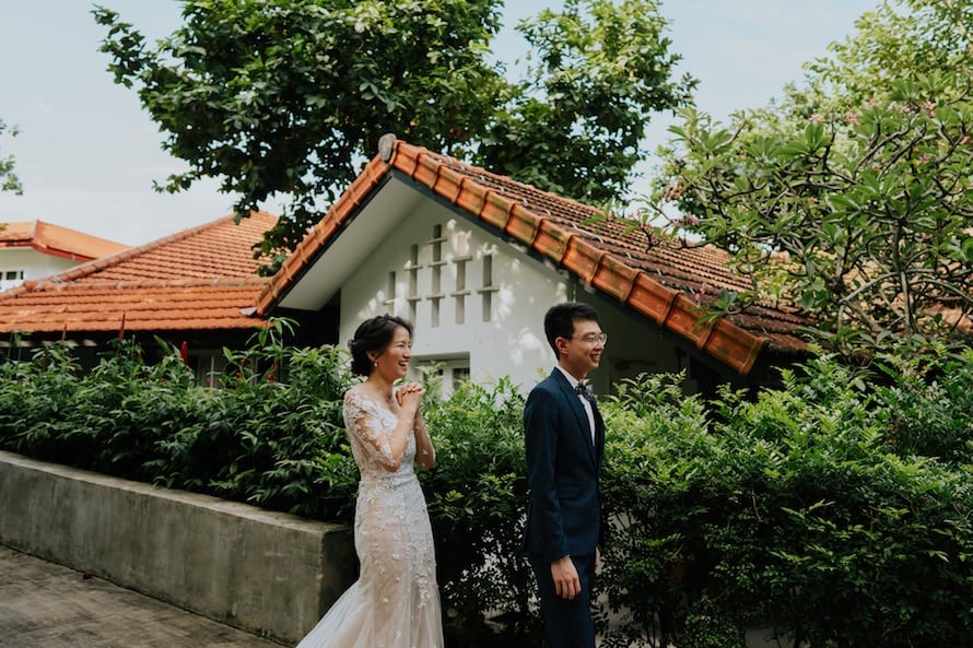 Fort Canning Singapore Wedding Photography