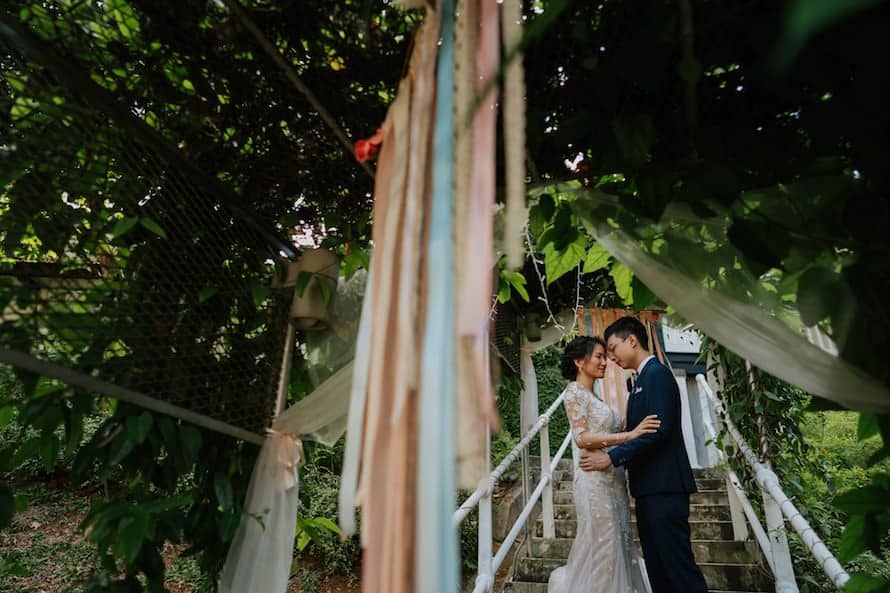 Fort Canning Singapore Wedding Photography