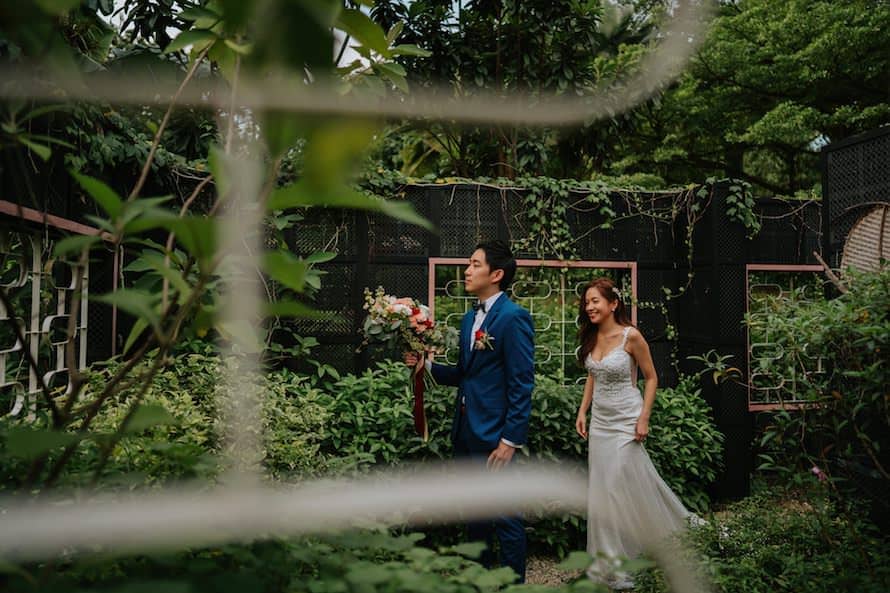 Vineyard Solemnisation Singapore Wedding Photography