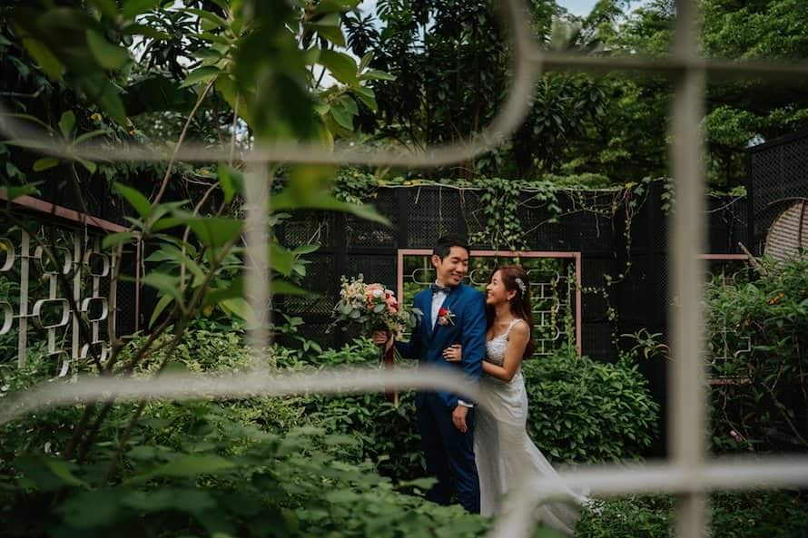 Vineyard Solemnisation Singapore Wedding Photography