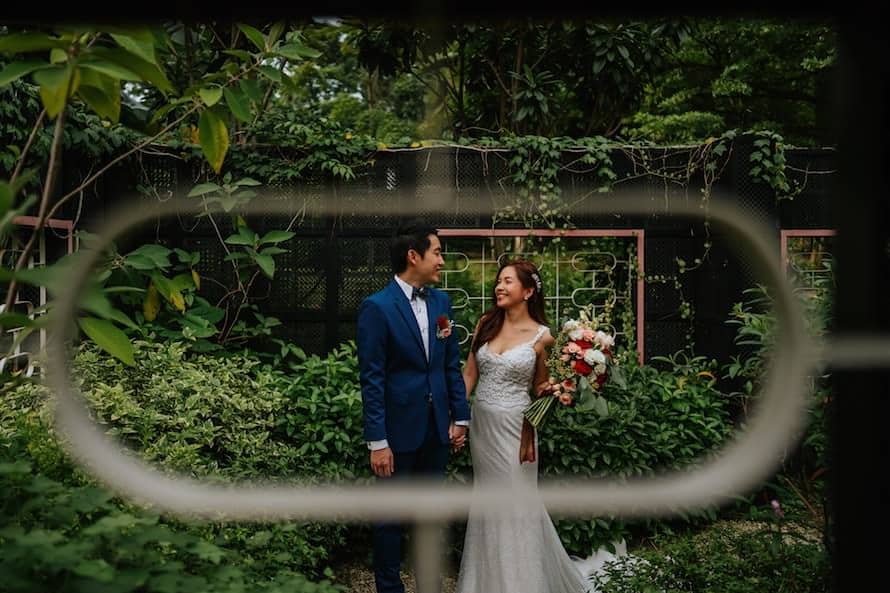 Vineyard Solemnisation Singapore Wedding Photography