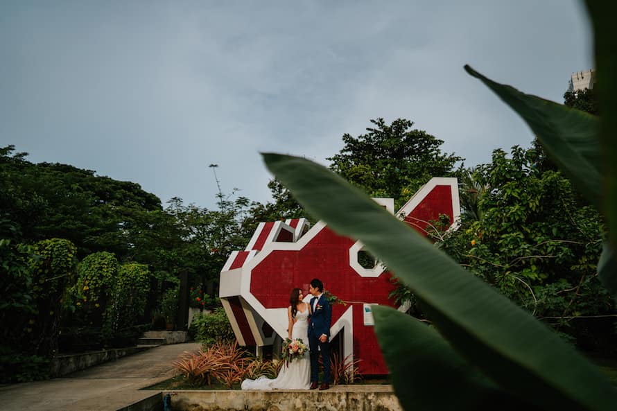 Vineyard Solemnisation Singapore Wedding Photography